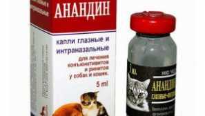 Anandin для котів: композиція та форма випуску, інструкції щодо використання