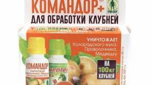 Командир з опису жуків колорадо наркотиків, активної речовини, складу, форми випуску, ціни